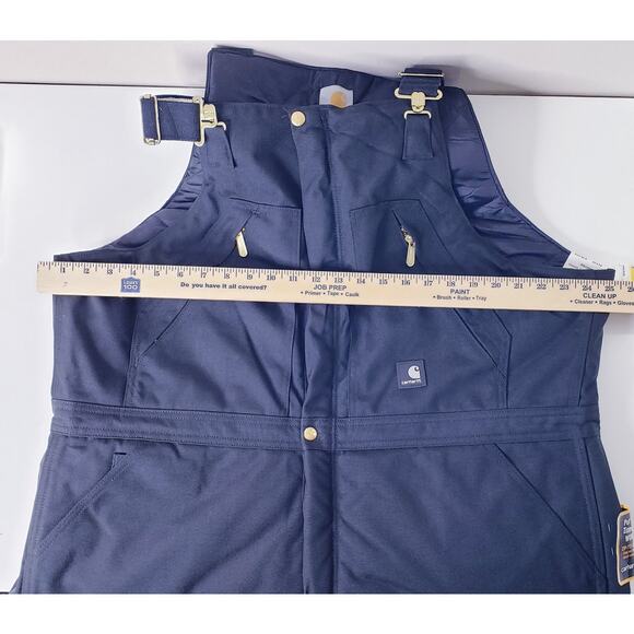 NWT CARHARTT Yukon Extremes Arctic Biberall R33 BLK (Dark Black) Men's 42X34 - Picture 8 of 9